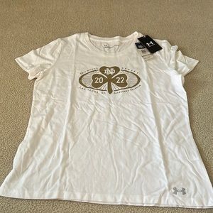 Special collection Notre Dame Shamrock Series 2022 Las Vegas fitted t-shirt